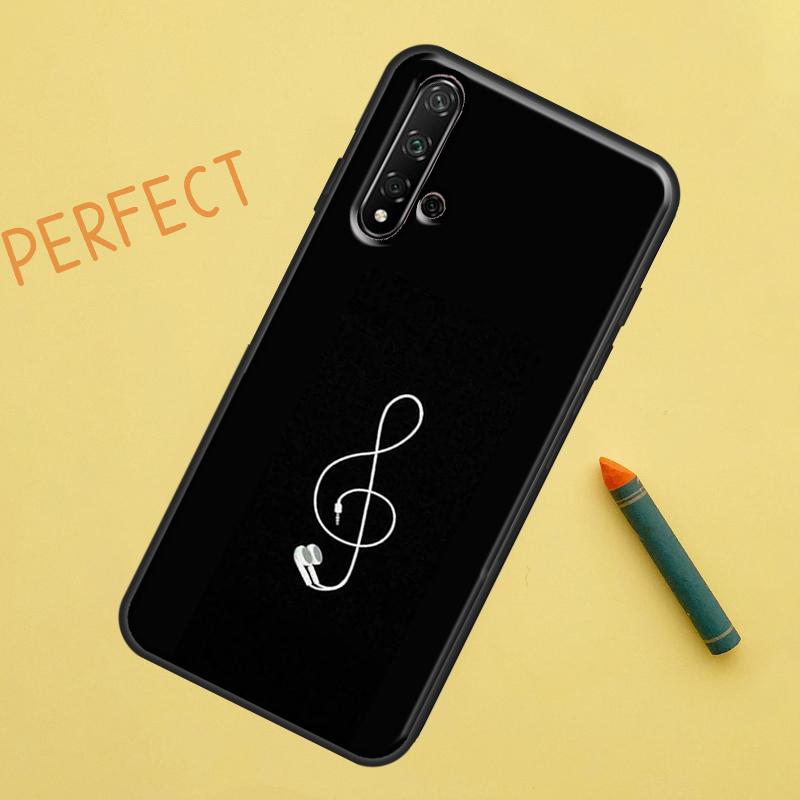 

Minimalist Music Lover For Huawei Nova 12s 11i 7i 8i 12i Y73 Y70 Y90 Y60 Y72 Y61 Y91 9 10 SE P40 Lite P30 Pro Case Huawei Nova 3i