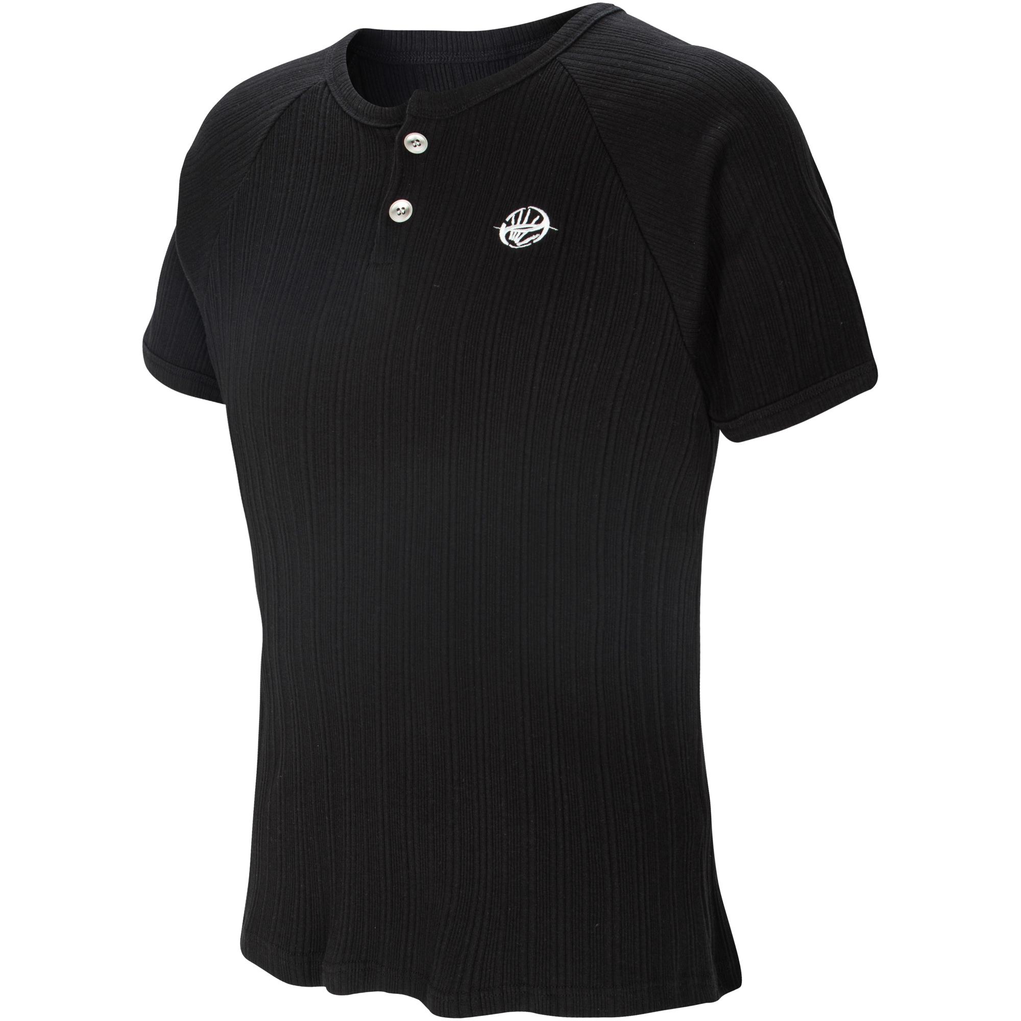 End Five Club Henley Neck Raglan Short Sleeve [Black] Black