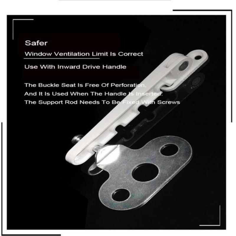 Child Safety Lock Stopper Falling Prevention Lock Limiter Care for Baby Child Protection Window Restrictor Adjustable Windowlock