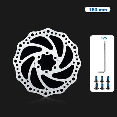 Fiets Fiets 160/180/203mm Schijfrem Rotor Met Bout Sleutel Voor-SHIMANO-Sram