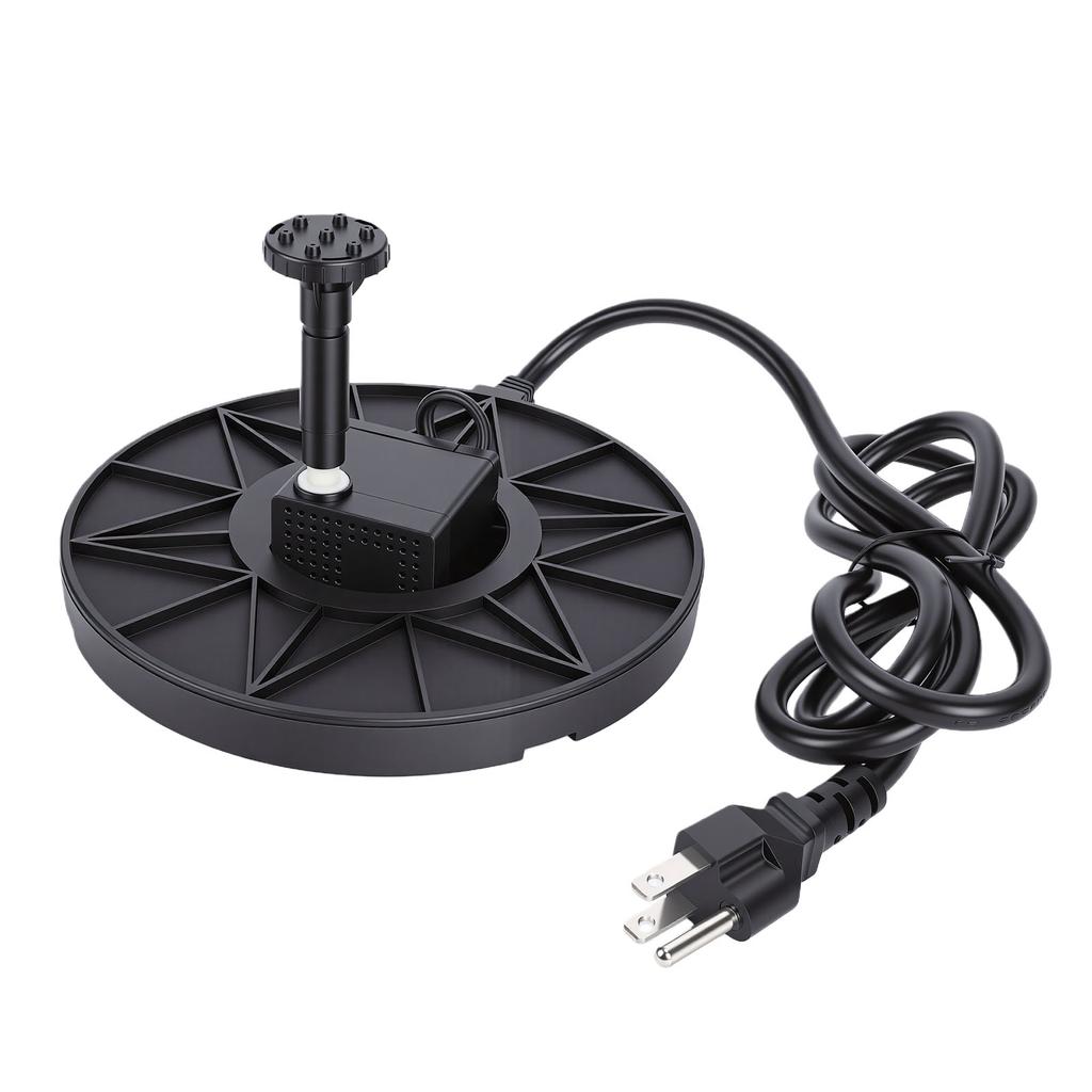Bird Bath Heater for Outdoor 70W Smart Thermostat Winter Heated Bird Bath Pond Deicer for Patio Yard Farm