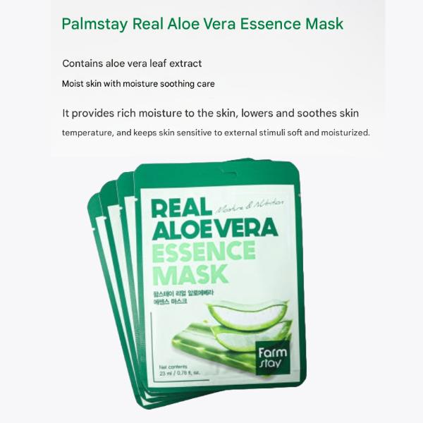 Farm Stay Real Essence Mask Combo Pack Ver.2 (1BOX / 12 Sheets) 23ml / 0.78 fl.oz. per sheet (3 Options)