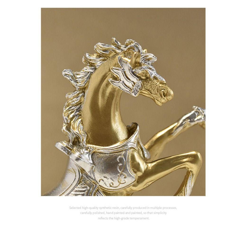 Art Horse Ornament Handicraft Animal Sculpture Micro Landscape Miniatures Figurine  Living Room