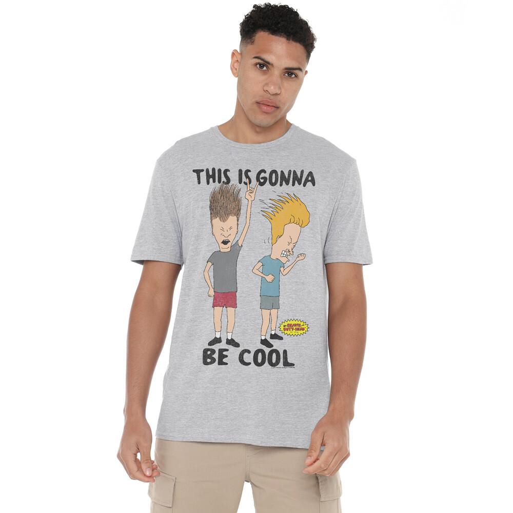 Beavis And Butthead Gonna Be Cool T-Shirt S-2XL, Athletic Heather Unisex T-Shirt S
