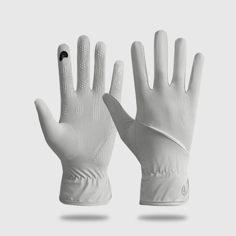 Outdoor Summer Gloves Men and Women Touch Screen Sports Running Cycling Travel Anti Slip Anti UV Breathable Wear Resistant Sun Protection
