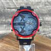 JYL Men's Watch Trendy Sports Large Dial Silicone Strap