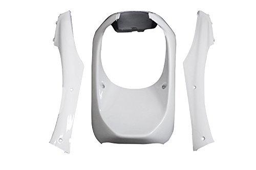 Bike Parts Center 3-Piece Inner Mall Set, White, Painted, for Honda Live Dio/ZX AF34/AF35 (All Models), Part Number 302571