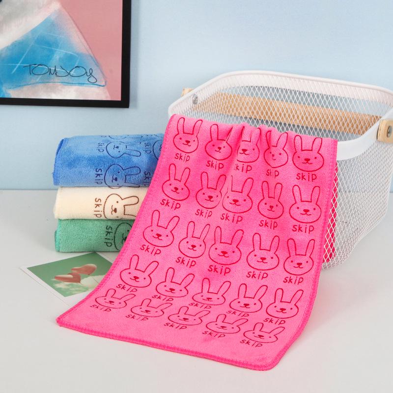 

400g Lint-Free Baby Hand Towel - Absorbent Souvenir for Kindergarten 25*50 розовый