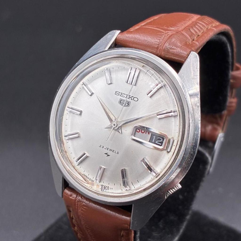 [USED] Working SEIKO 5 70S manufactured in 1978 by Kameido Seikosha