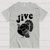 Jive Turkey Cotton Summer Casual Cool Loose T-Shirt