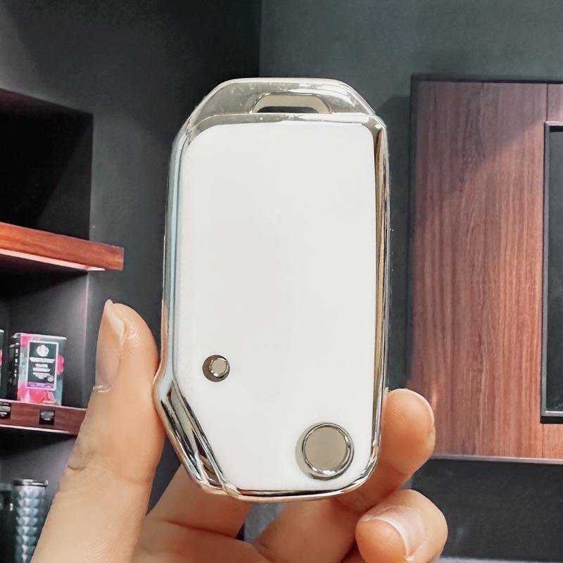 

Чехол-брелок для KIA Sportage R GT Stinger GT Sorento Ceed CD Cerato Forte 2018 2019, чехол для автомобильных ключей белый