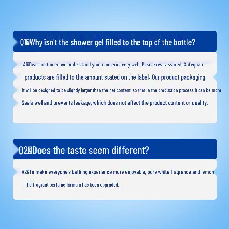 Safeguard Healthy Cleansing Shower Gel