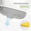 Faucet Drain Pad, Waterproof and Quick Drying Sink, Narrow Universal Drain Pad, Kitchen Single-sided Washbasin, Splash Proof