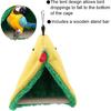 Parrot Hammock, Reduce Stress Bird Happy Tent, Bird Hammock, Finches Macaws Cockatiels for Small Parakeets
