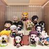 Anime Q-Version Sitzende Geisterpuppe Tanjiro Nidouzi Inosuke Zenizu Puppe Actionfigur Spielzeug Weihnachtsgeburtstagsgeschenk