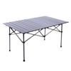 Portable Folding Outdoor Table for Camping, Fishing, and Picnics - Lightweight and Perfect for Self-Driving Tours and Barbecues. Enjoy Free Shipping!