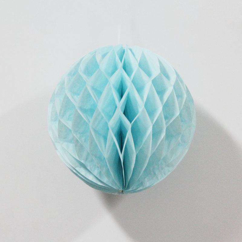 1pc10/15/20/25/30cm Decorative Paper Honeycomb Ball Pastel Flower Wedding Kid Birthday Party Decoration Baby Shower Supplies