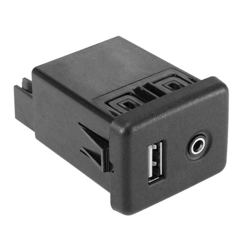 Vehicle AUX In Socket With USB Charges Interface Module 13599456 Replacement AUX Input And USB Charging Module for Car 1