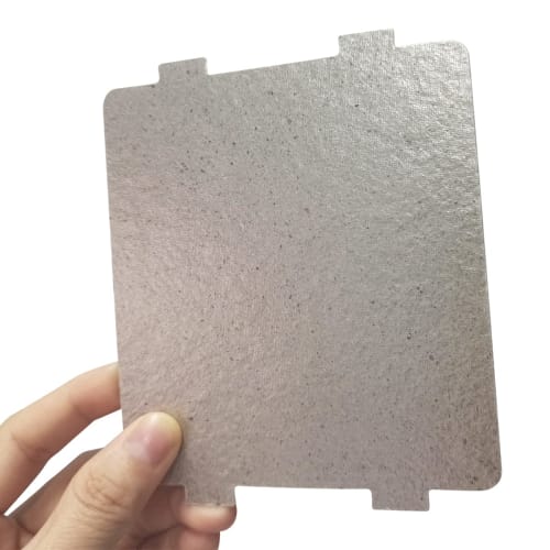 5-Piece Universal Mica Sheet Microwave Oven Repair Parts for Kitchen, Home, Office, and Restaurant Use (4" x 4.7")