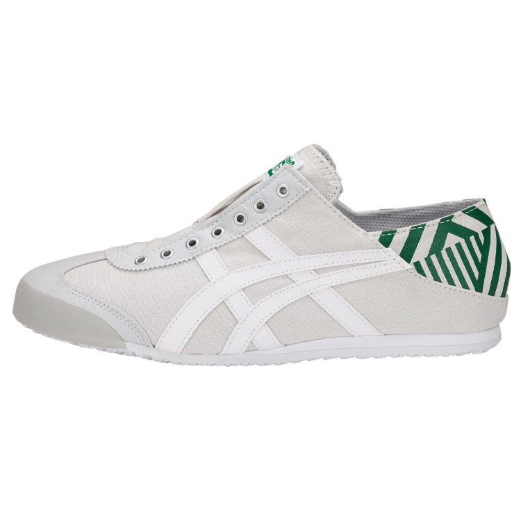 

ONITSUKA TIGER Кроссовки Mexico 66 Нескользящие Прочные Низкие Кроссовки Унисекс Серый Белый Зеленый D342N-9601 36