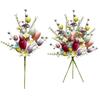 Decoração de casa – Flores e coroas artificiais