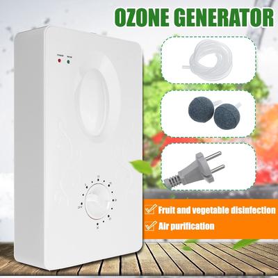 400mg/h Luftozonisierer Luftreiniger Heimdesodorierer Ozon-Ionisator-Generator Sterilisation Keimtötend Filter Desinfektion
