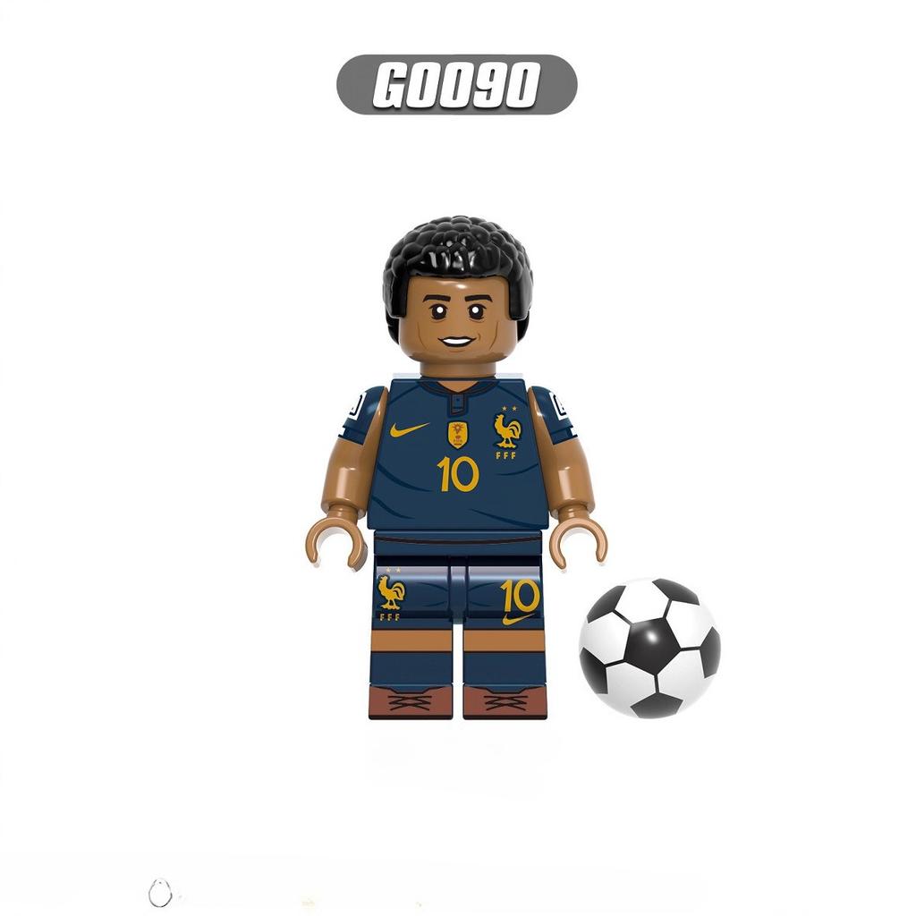 Kinder Bewegungs-Wettbewerb Bausteine Pädagogische Puzzle-Sets Fußball-Modelle Perfekt als Feiertagsgeschenke oder Spielzeug für Jungen