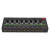 8 Channel Stereo Headphone Amplifier for Studio Home KTV Ear Player Support Stereo Mono Modes