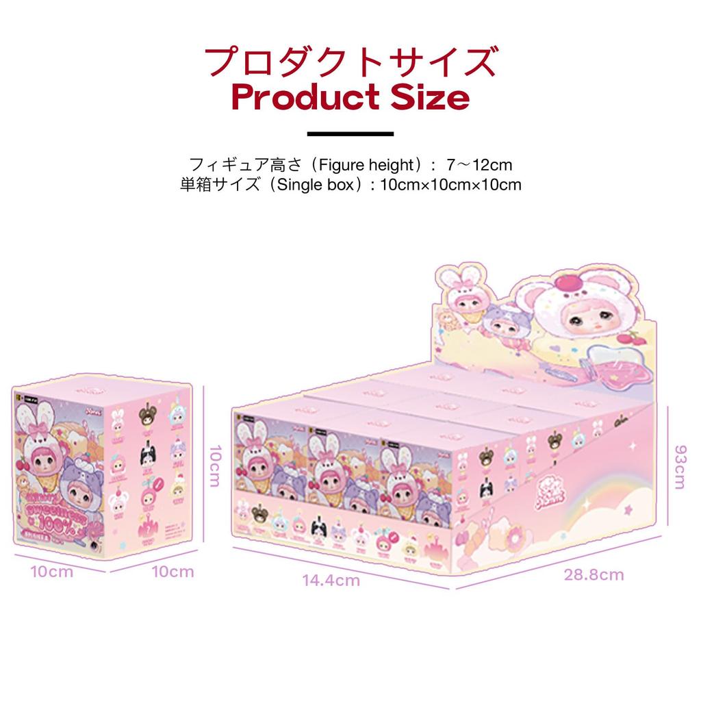 TOP TOY X Nommi [Sweet 100%] Series Plush Pendant [1 Piece] Gachapon Blind Box Figure Plastic Model Premium Soft Vinyl Toy Birthday Gift Original
