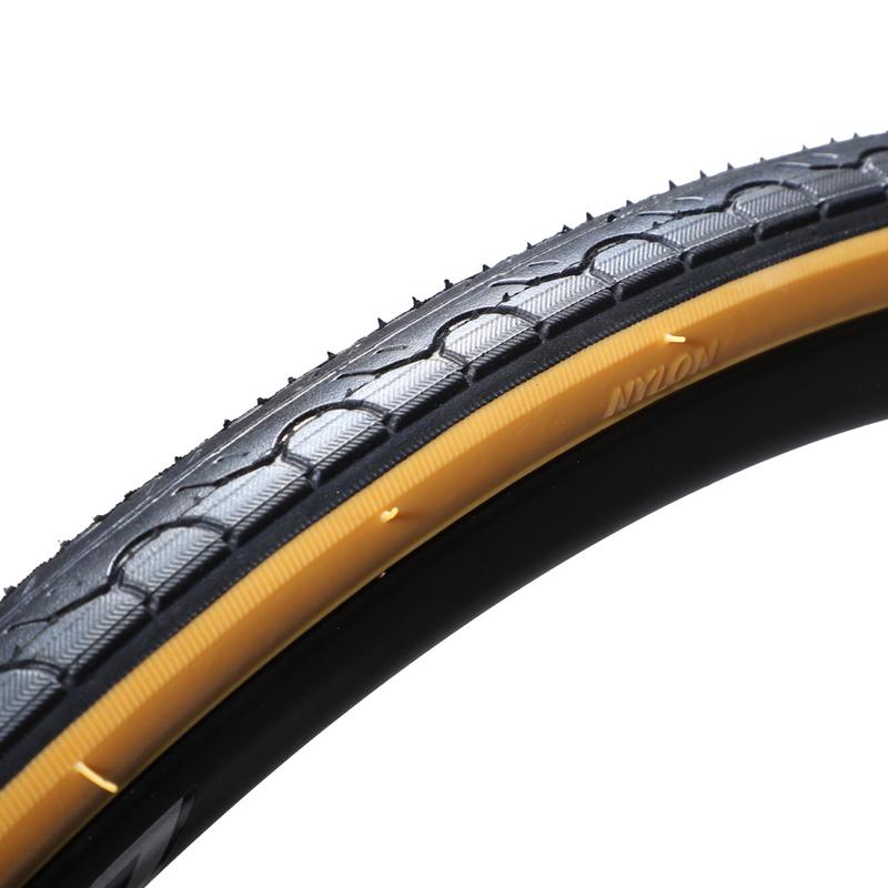 KENDA bicycle tire 700C 700x25C/28C/32C/35C/38c/40c road bike tires ultralight low resistance yellow side Selection Standard