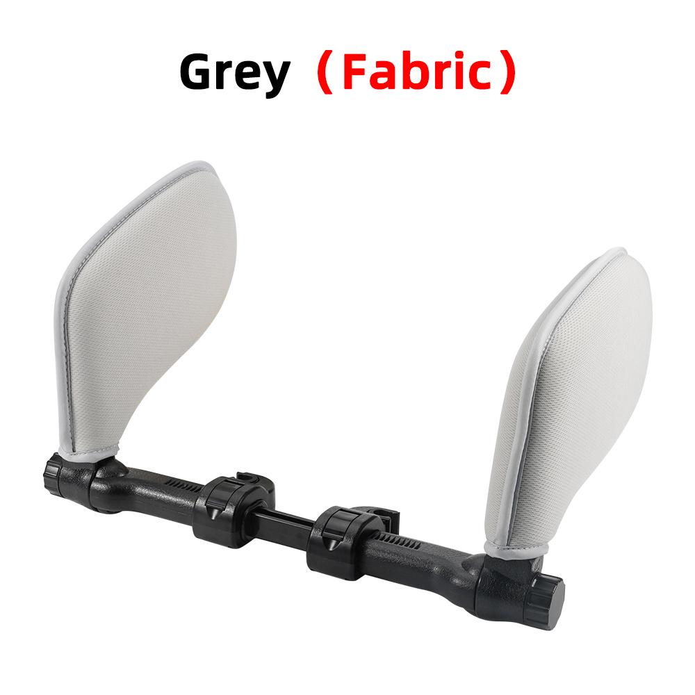 

Подушка для подголовника автокресла, подушка для шеи, подушка из пены с эффектом памяти, авто, дорожная подушка для отдыха, боковая подушка для сна, поддержка шеи для детей Fabric Grey