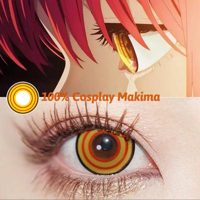 Lenti A Contatto Colorate Graduate JewelLens 2 Pezzi Anime Cosplay