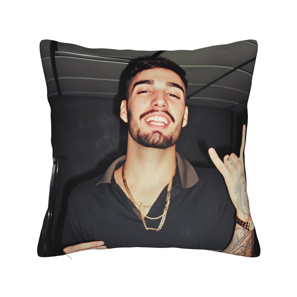 Rapper R-Rels B Pillow Cover  Novelty Pillow Case For Living Room Sofa Design Pillowcases Birthday Present