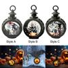 Halloween Lantern Adornment Adorable Decoration LED Candle Lights for Balcony Fireplace