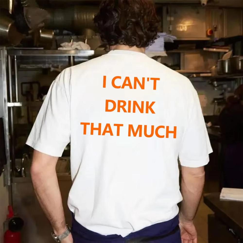 Told Myself To Stop Drinking But Im Not Gonna Listento An Alcoholic Tshirt Funny Drinking Alcohol Humor Woman Man Cotton Shirt