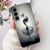 Soft Liquid Silicone Back Cover For Infinix Smart 9 HD Phone Case Infinix Hot 50 Pro+ Pro Plus Marble Gothic Style Cartoon Funda