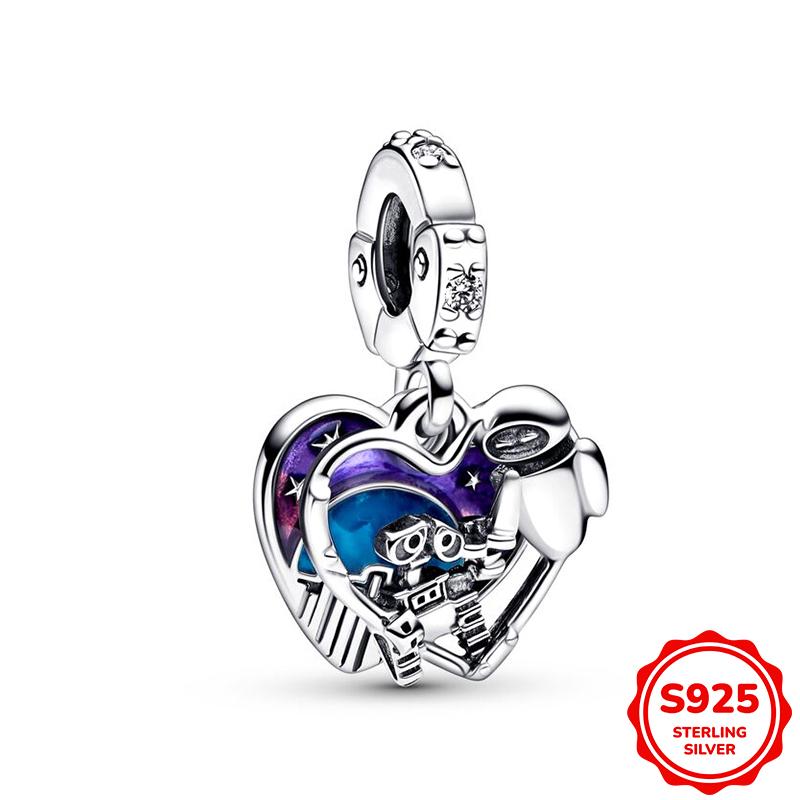 Charms Silver 925 Pendant Beads Fits 3mm Bracelet Bangle Necklace For Women Luxury DIY Jewelry Making Fine Gifts