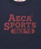 AECA (Woman) Color Chain Stitch Aeca Sports Half Sleeve Tee-Navy