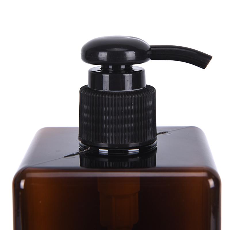 250 ml Lotion Flasche Quadratische leere Plastikflasche Shampoo Gesicht waschen Flasche