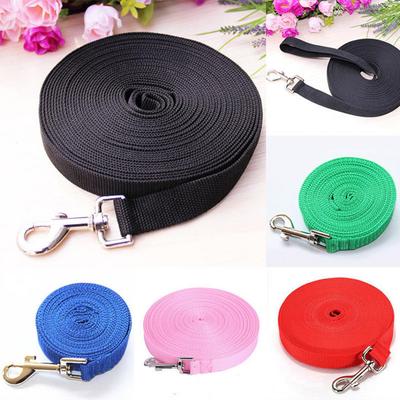 Pet Dog Leash Long Obedience Recall Foot Feet Training Lead 6/15/20/30/50/100ft