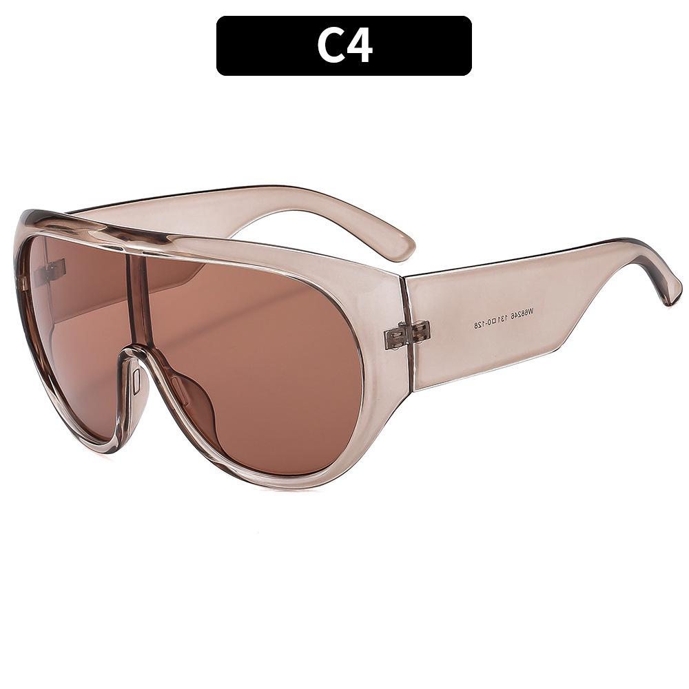 2025 Trendy Oversized Sport Sunglasses for Men and Women: European & American Style