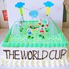 8Pcs/Set Soccer Football Cake Topper Player Birthday Cake Decoration Model