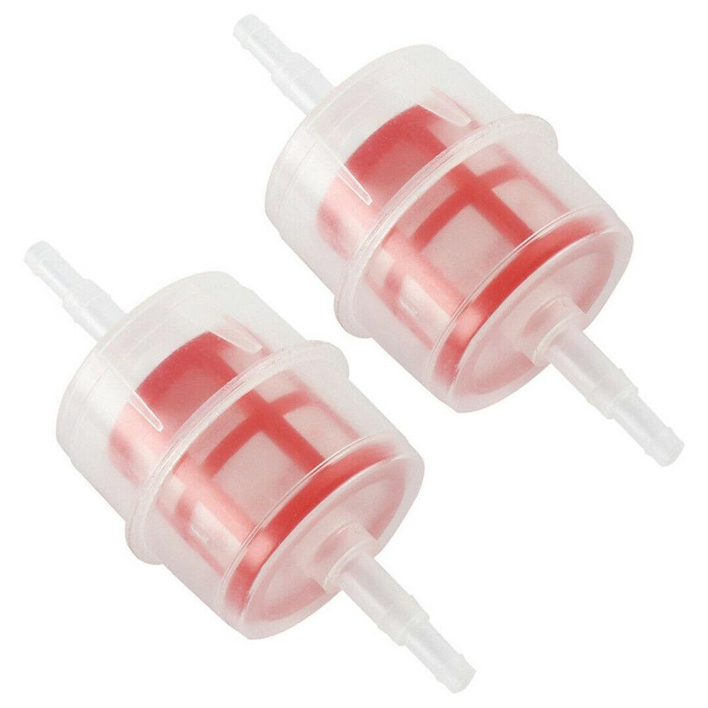 2pcs Fuel Filter Diesel Inline 6/8mm Pipe Motorcycle