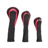 3Pcs Golf for Head Cover for Fairway Woods Driver Hybrids, for w/Interchangeable