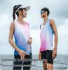 Unisex Lightweight Quick-Dry Marathon Running Vest - Breathable Track & Field Fitness T-shirt