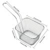 Stainless Steel Mesh Strainer Spoon Frying Basket Hot Pot Strainer Frying Filter Basket For Cooking Rinsing Straining Draining