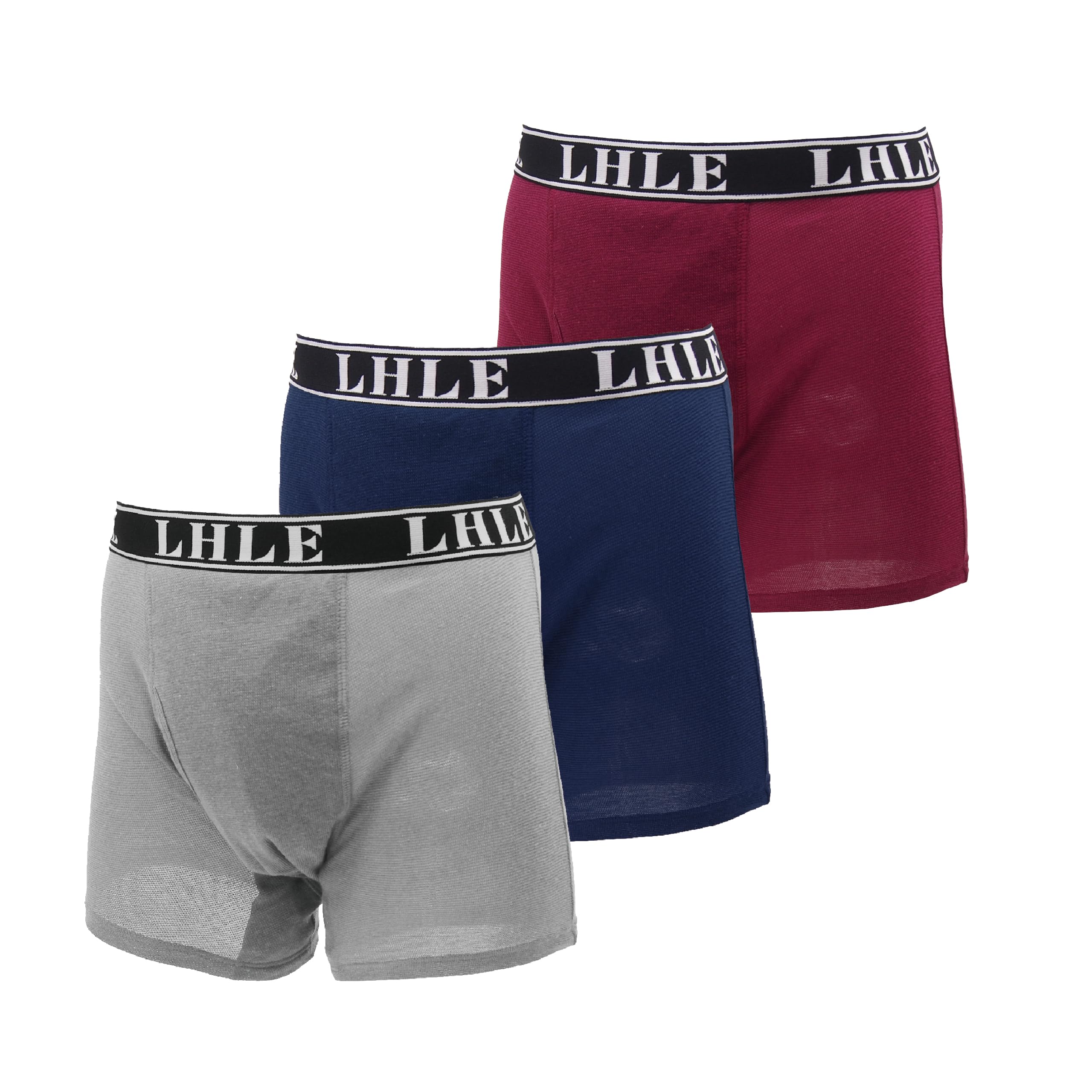 

Недержание Аммиак Сетчатые Боксеры-Брифы с Абсорбентом Впитывают 100 куб. см Темно-синий 3 Мужских Трусов, Дезодорирующие, Прокладки, (Вино + + Серый, LL, Штуки)