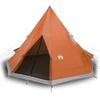 Zakito Europe Tipi 4-person Grey-orange Camping Tent