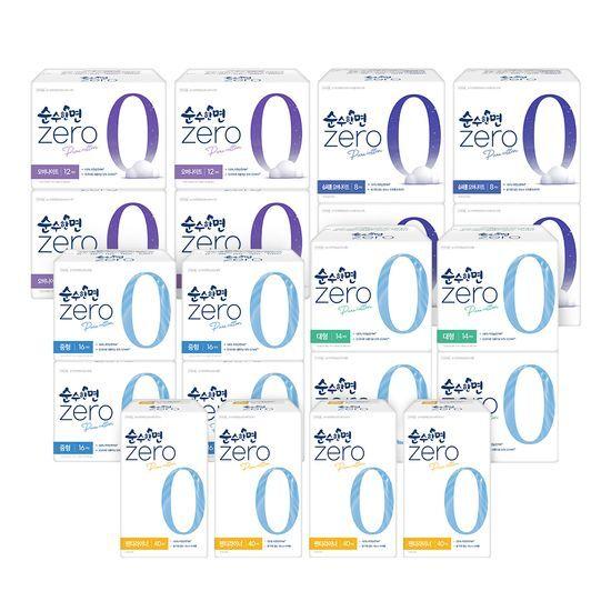 

Комплект из 4-х изделий из чистого хлопка Zero (Выберите 1 из 5) Panty Liner 40P*4 Packs