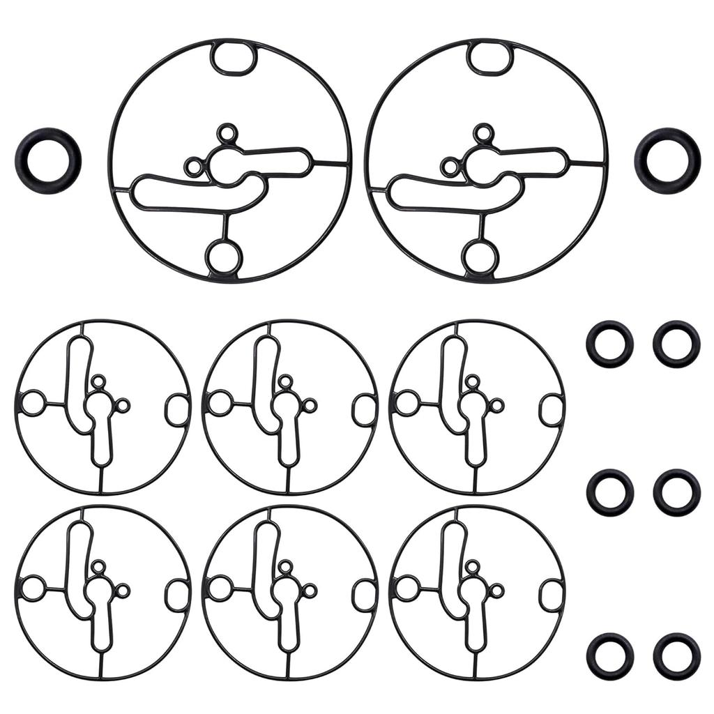 10PCS 693981 &10 PCS 799871 Float Bowl Gasket Compatible with Briggs & Stratton, 91400 15Z100 129H00 12A100 12D100 12B400 12C700 9A400 9K400 Series